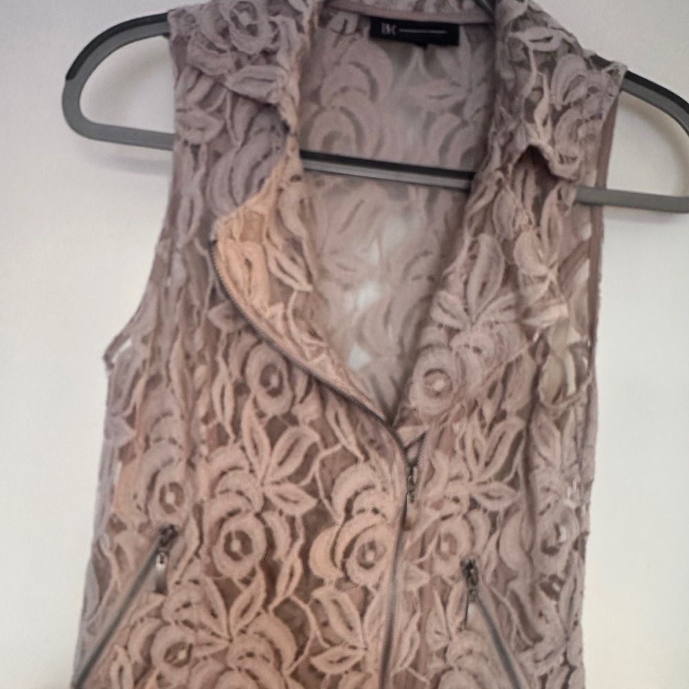 Inc. Lace Vest